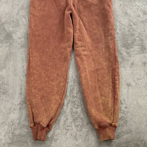 Alphalete Sweatpants Mens XS Very Terry Jogger Fleece Workout Gym Bloodstone Run - Picture 12 of 13